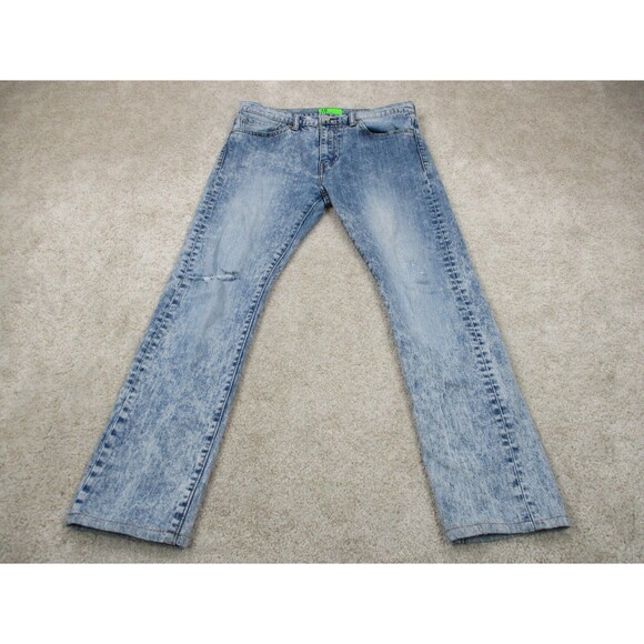 Levi's Other - Levis 510 Jeans Mens 31 Blue Acid Wash Denim Skinny Distressed Casual 31x27